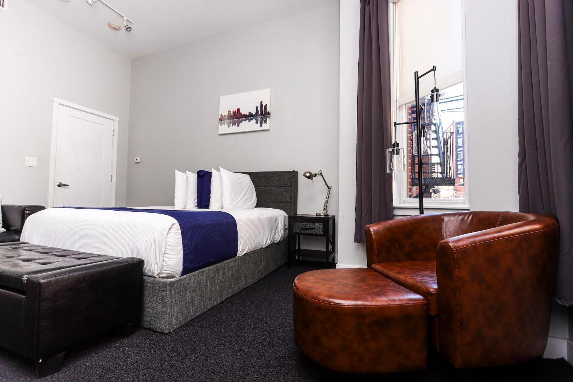 Large Stylish Newbury Street Studio W/ Kitchen Boston Luaran gambar