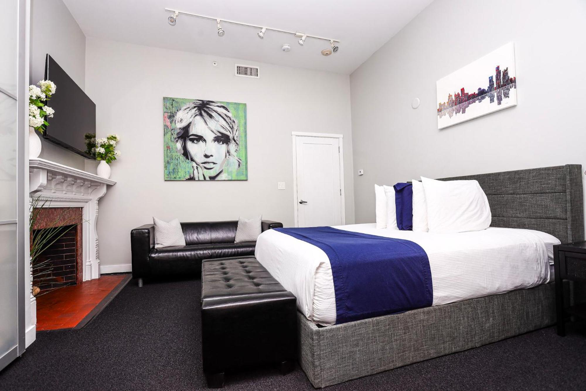 Large Stylish Newbury Street Studio W/ Kitchen Boston Luaran gambar